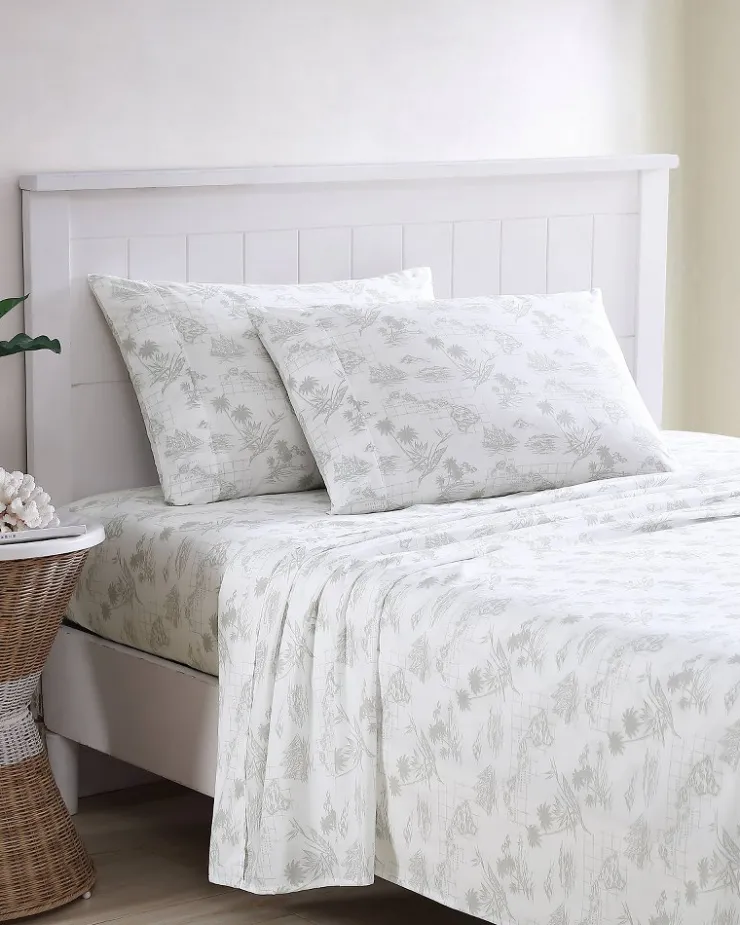 Tommy Bahama Sheet Sets & Bedskirts<Vintage Map Sheet Set, King