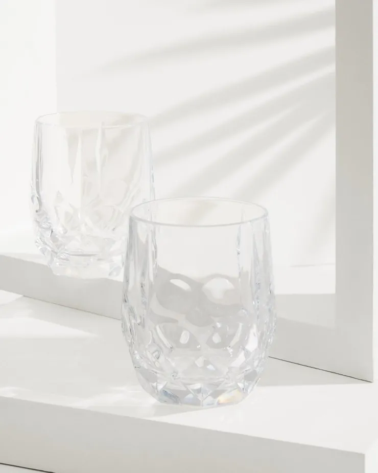 Tommy Bahama Drinkware & Bar<Viski® Reserve Bruno Crystal Cocktail Glasses- Set of 2
