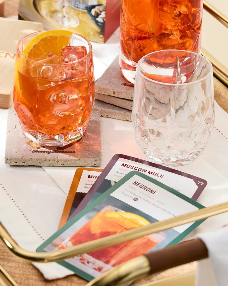 Tommy Bahama Drinkware & Bar<Viski® Reserve Bruno Crystal Cocktail Glasses- Set of 2