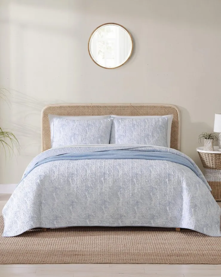 Tommy Bahama Quilts & Blankets<Water Leaves 2-Piece Twin Quilt Set