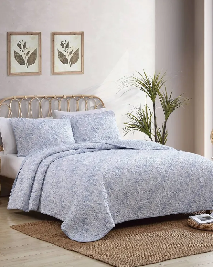 Tommy Bahama Quilts & Blankets<Water Leaves 2-Piece Twin Quilt Set