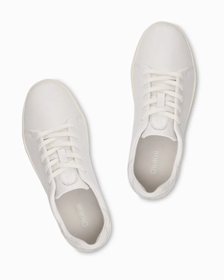 Women Tommy Bahama Shoes & Sandals<Women's OluKai® Pehuea Lī 'Ili Leather Lace-Up Sneakers
