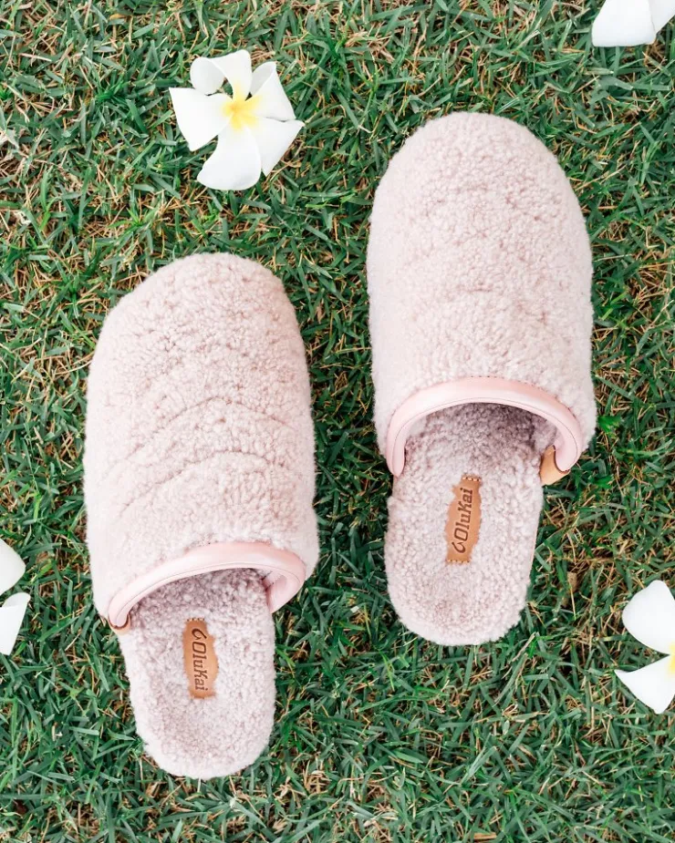 Women Tommy Bahama Shoes & Sandals|Sleepwear<Women's OluKai® Pūpū Mua Fuzzy Slippers