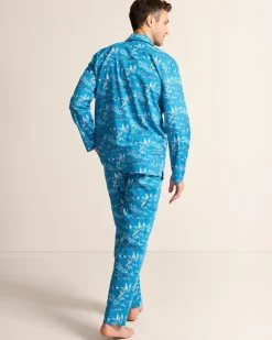 Tommy Bahama Loungewear & Pajamas<Woven Long Sleeve & Pants Pajama Set