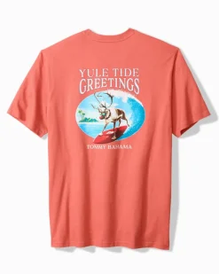 Tommy Bahama T-Shirts|Shirts<Yule Tide Greetings Graphic T-Shirt