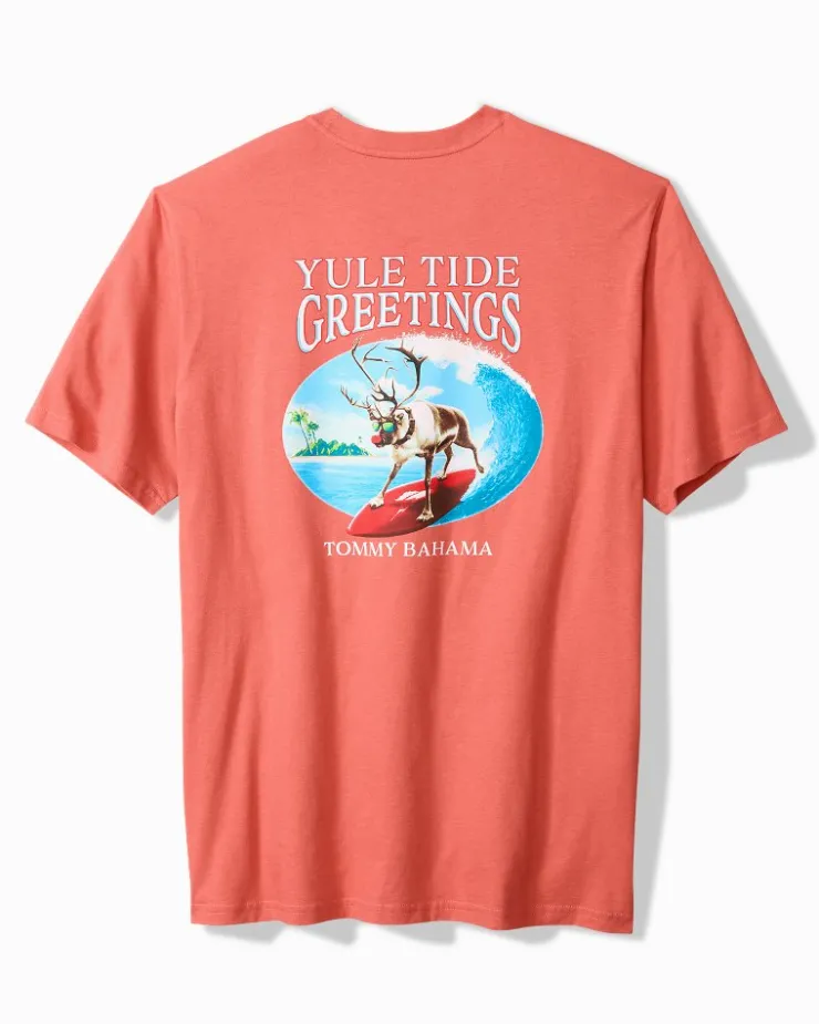 Tommy Bahama T-Shirts|Shirts<Yule Tide Greetings Graphic T-Shirt